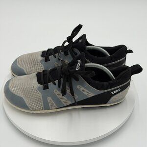Xero Shoes Forza Runner White Black Minimalist Barefoot Sneakers Mens Size 10.5